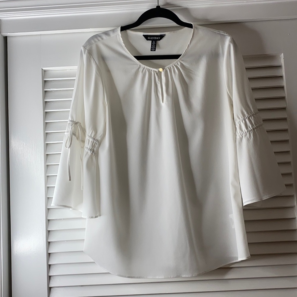 Women’s large white blouse